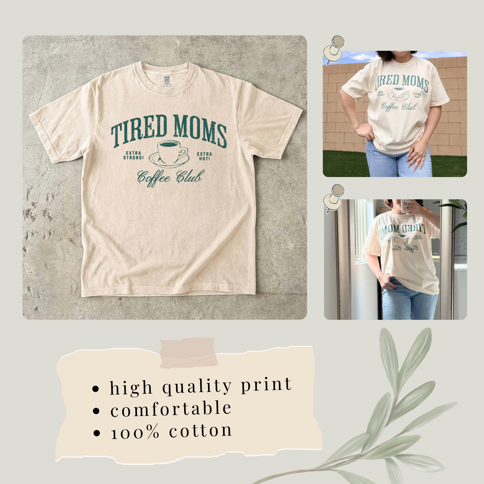 Tired Moms Tshirt