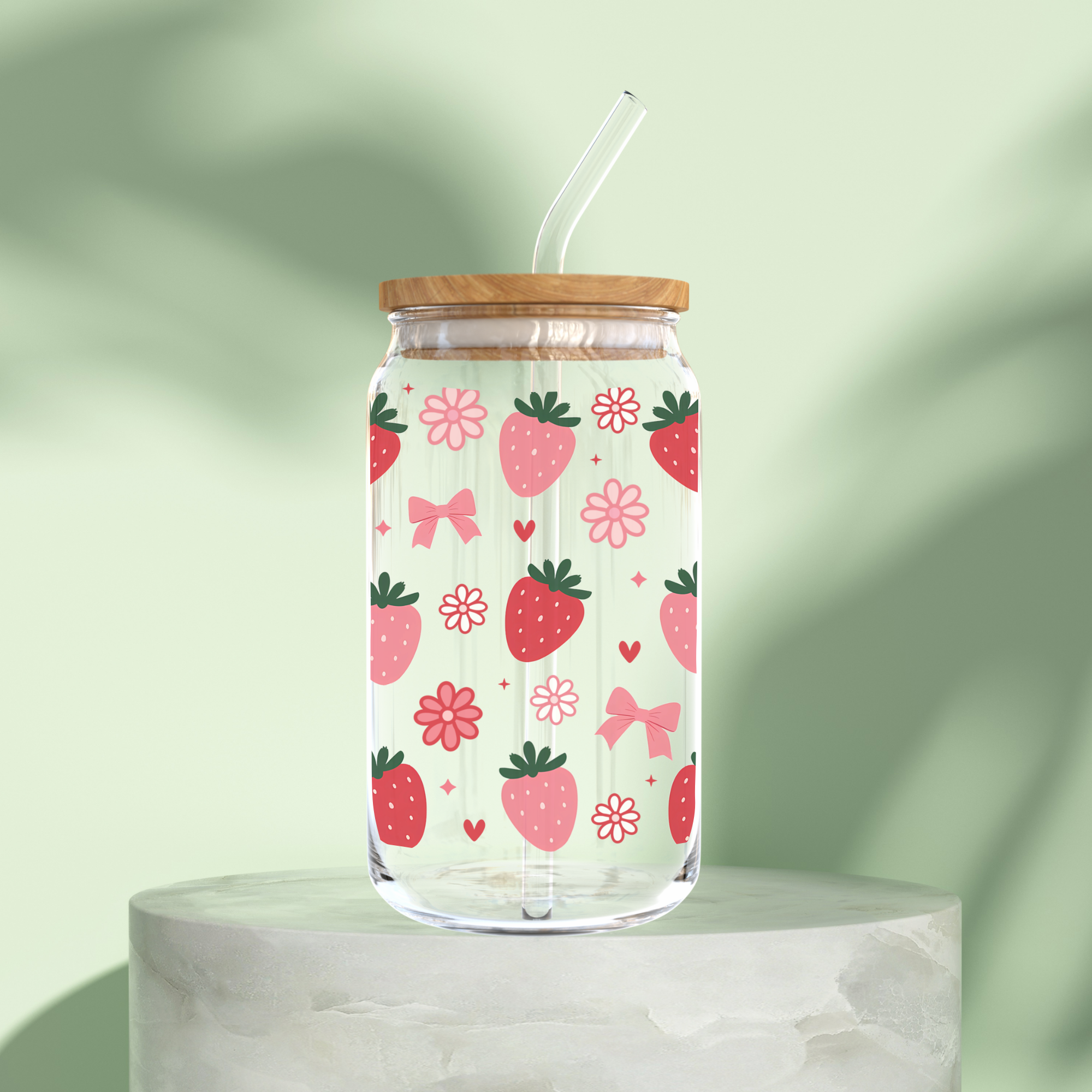Strawberry Cup-Wrap 16oz