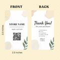 Hang Tag Label Editable in Canva