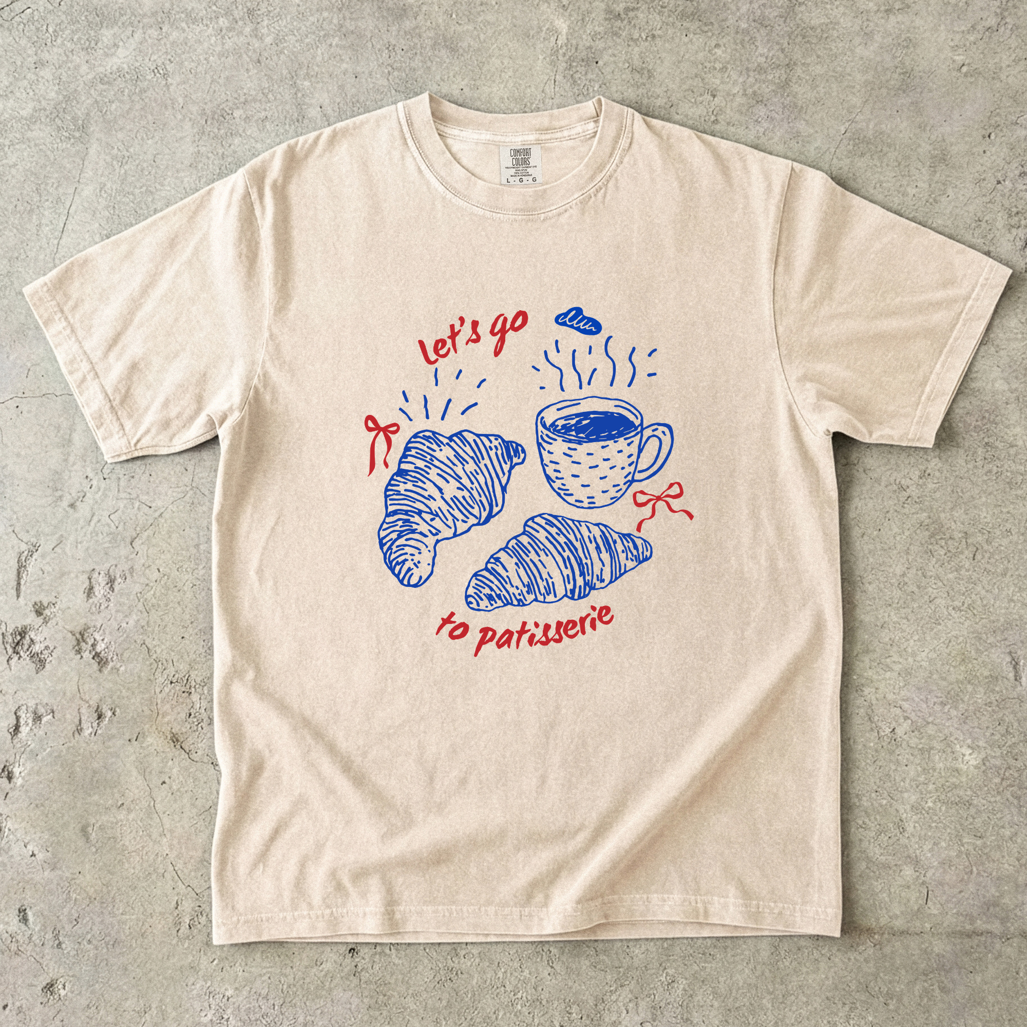 Croissant & Coffee Tshirt