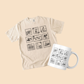1990s Set of Tees & Mug