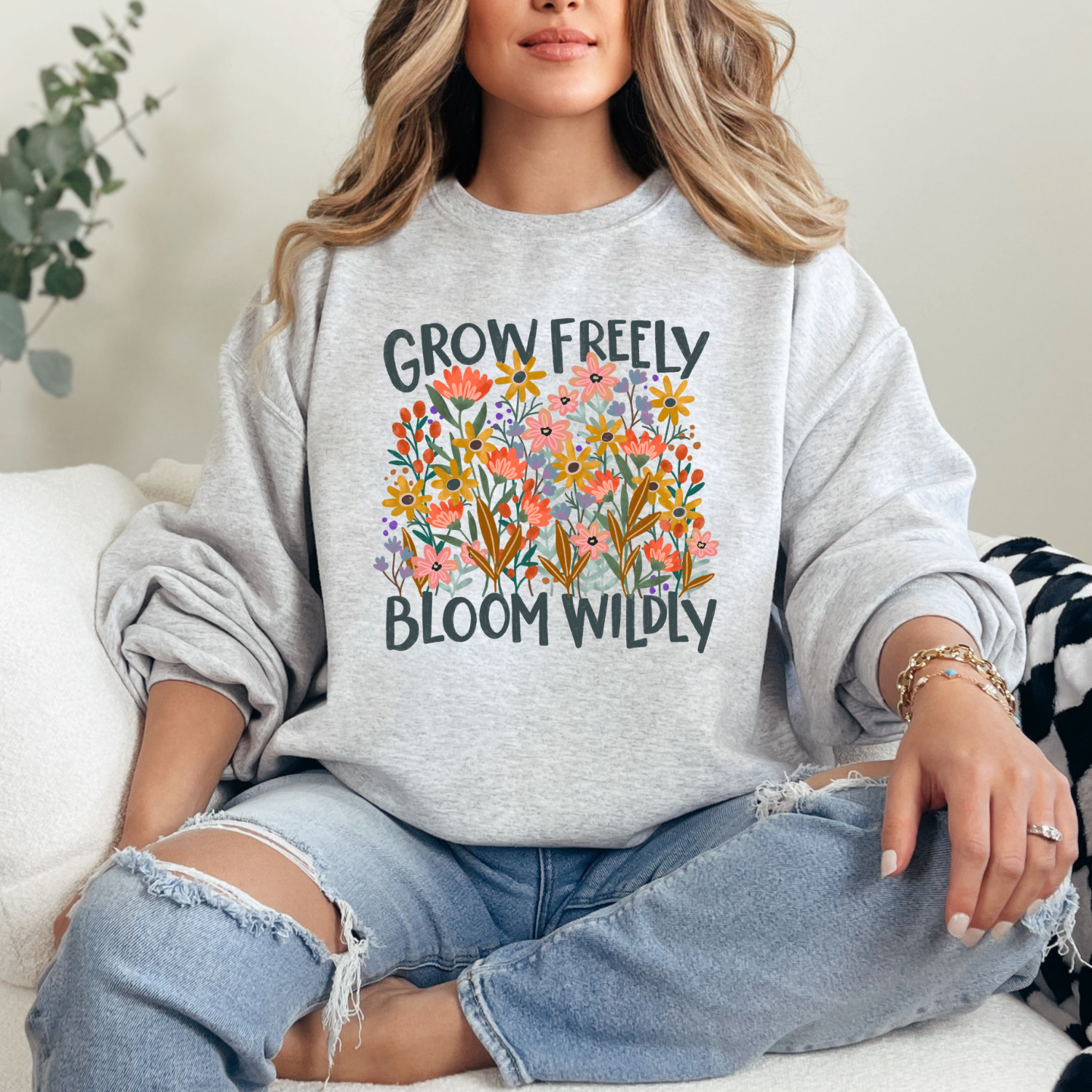 Sweatshirt Grow Freely