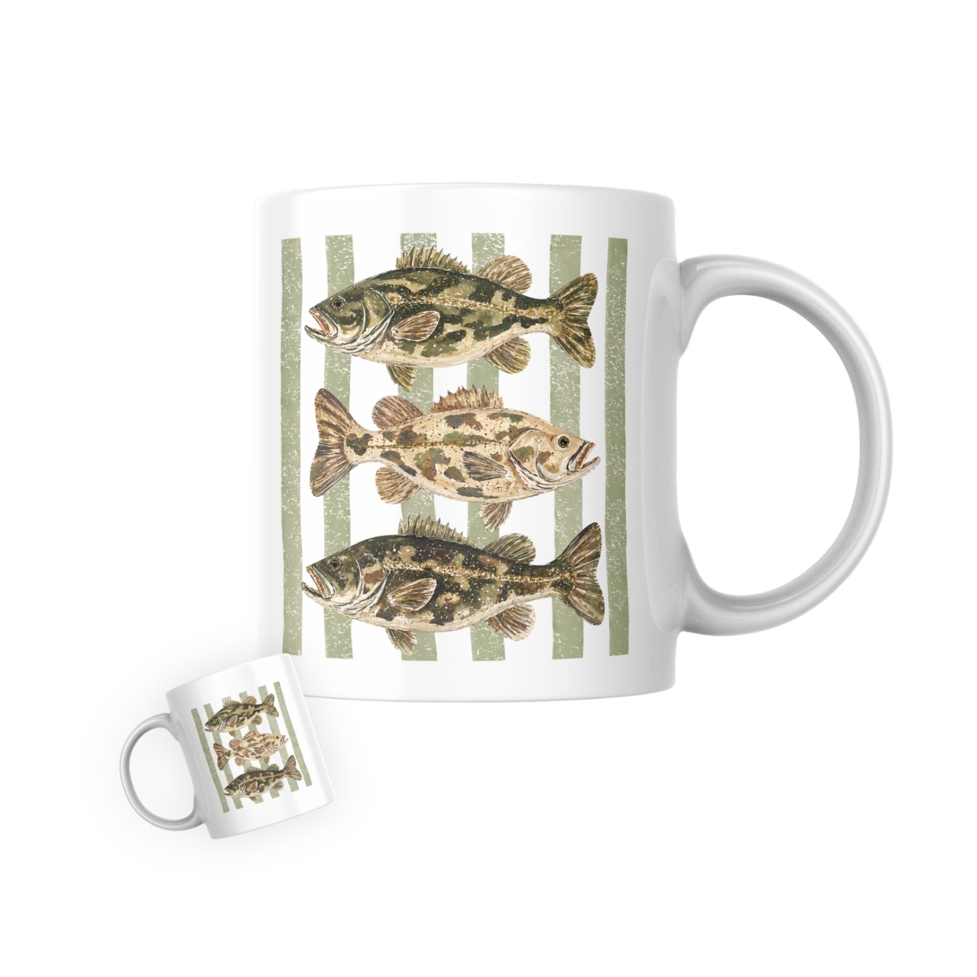 Camo Fish Mug
