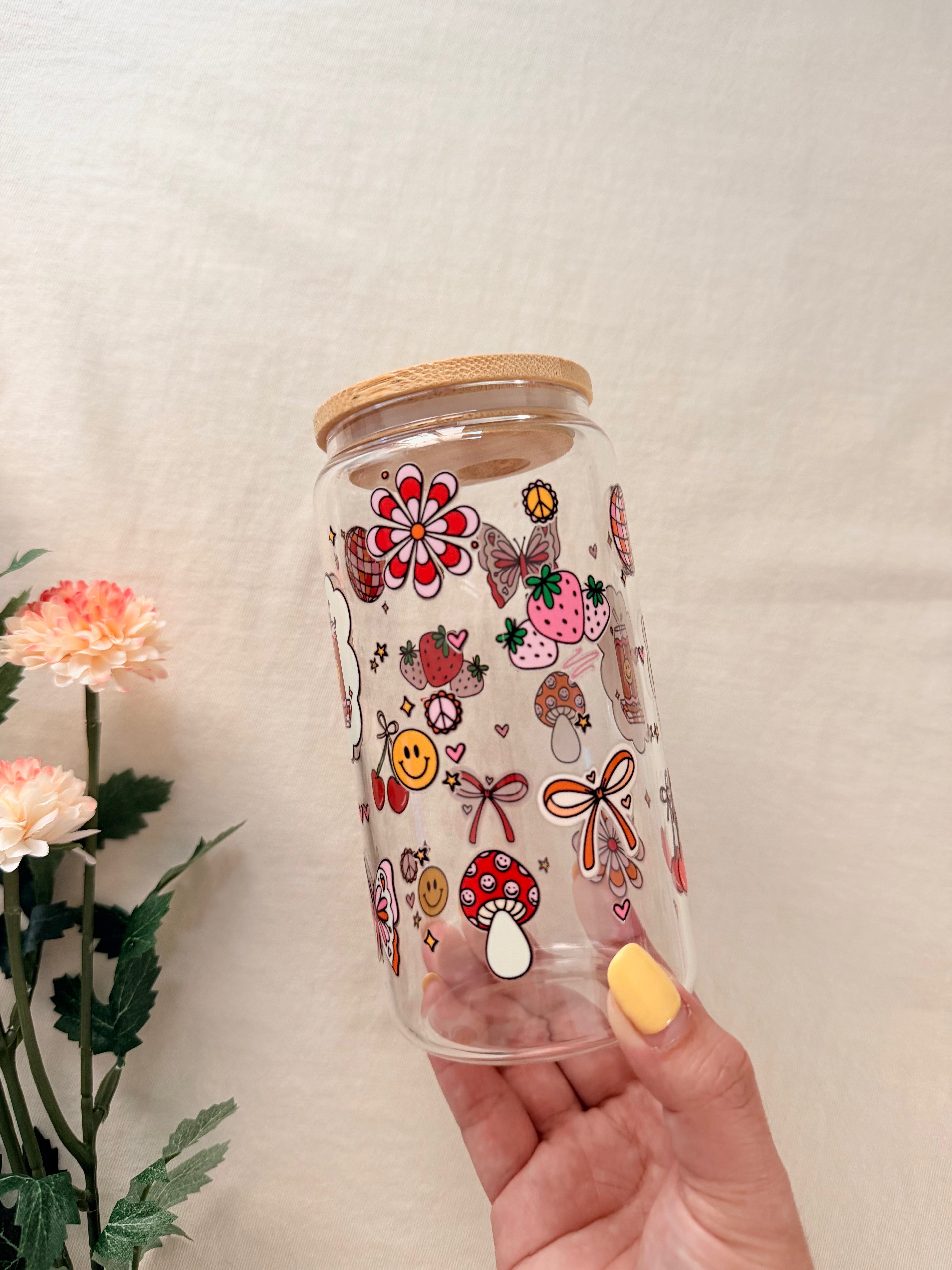 Retro Cherryberry Cupwrap 16oz