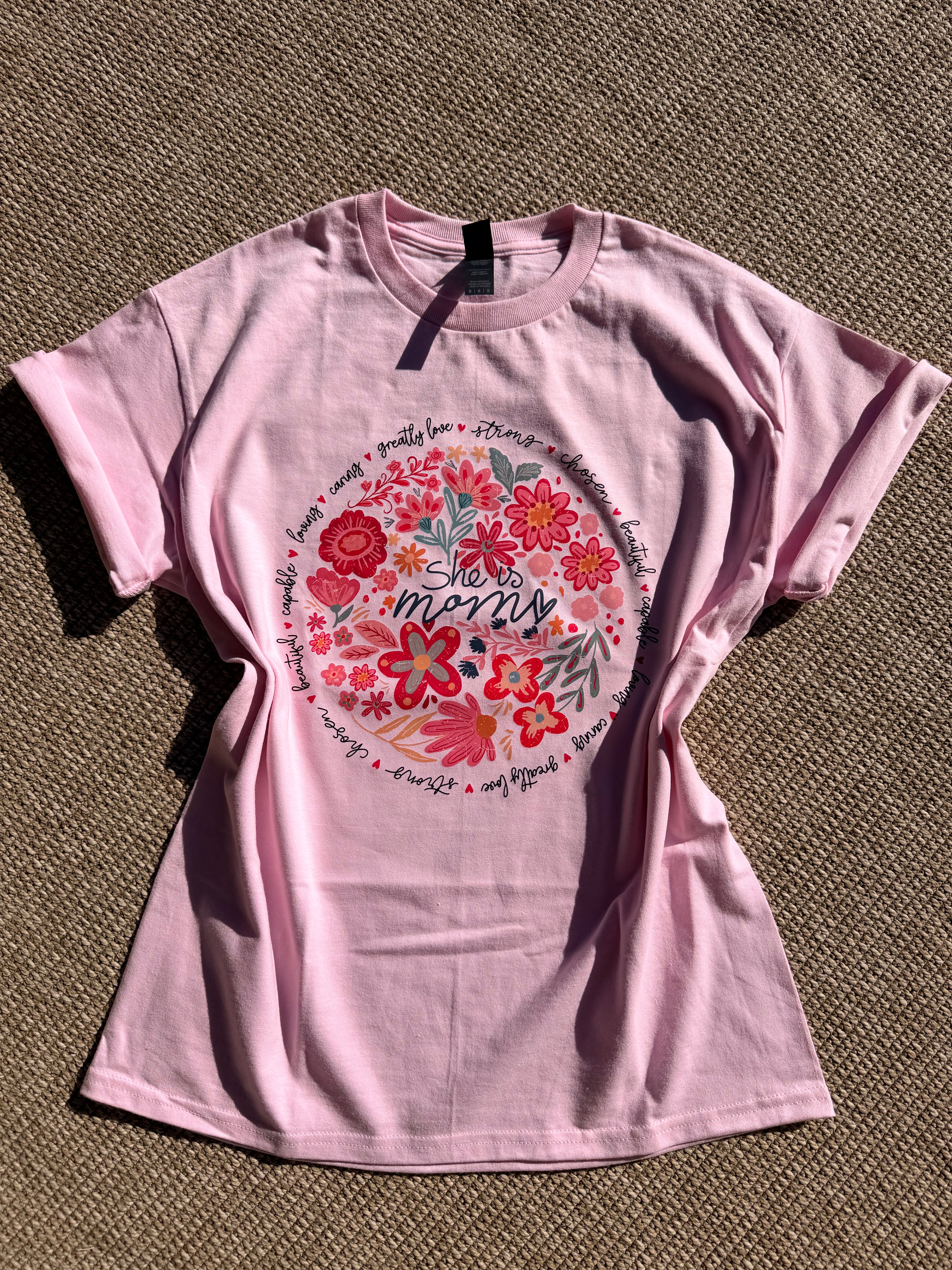 She Is Mom T-shirt (SALE!!!)