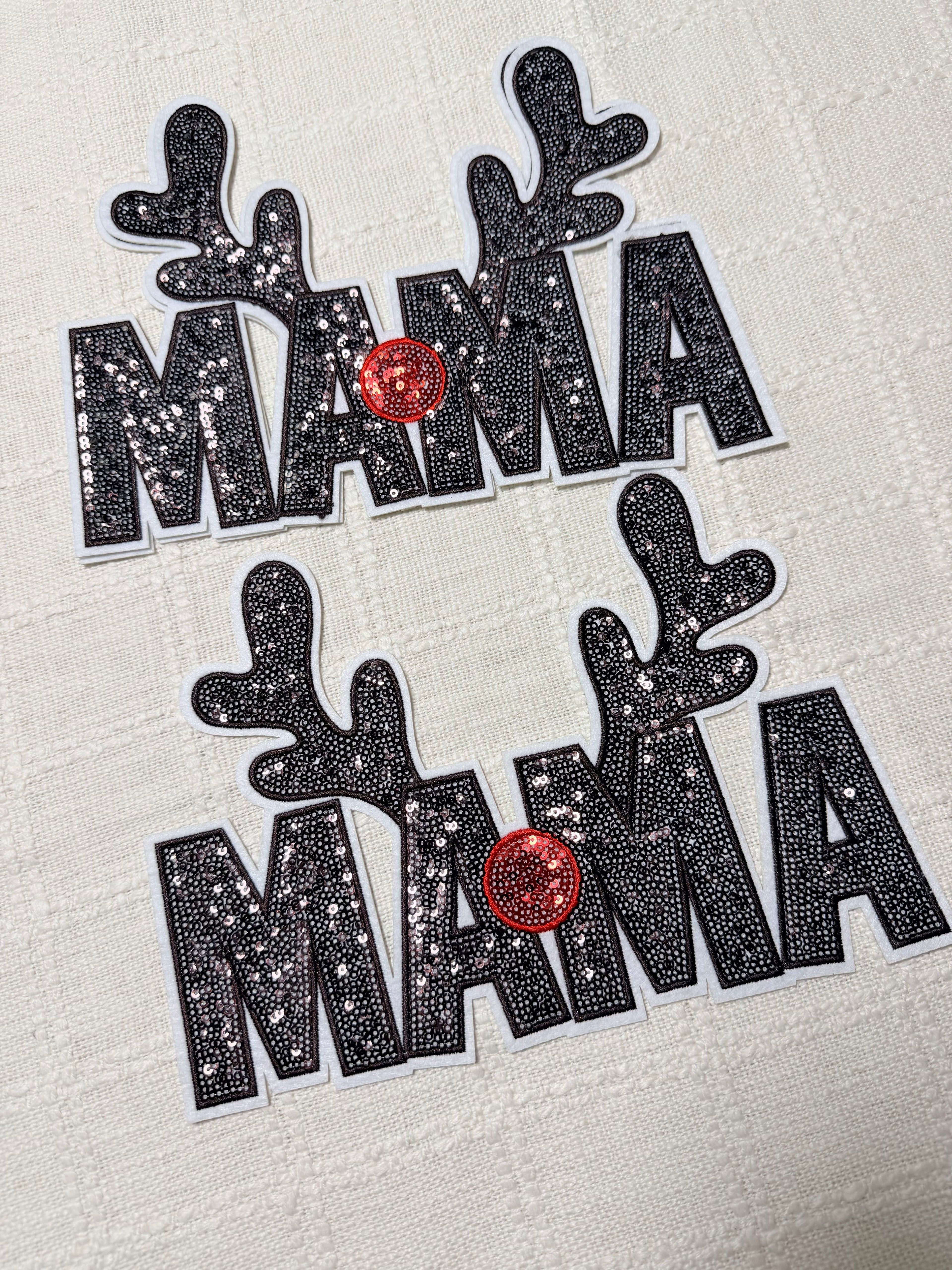 Mama Deer Iron on Patches
