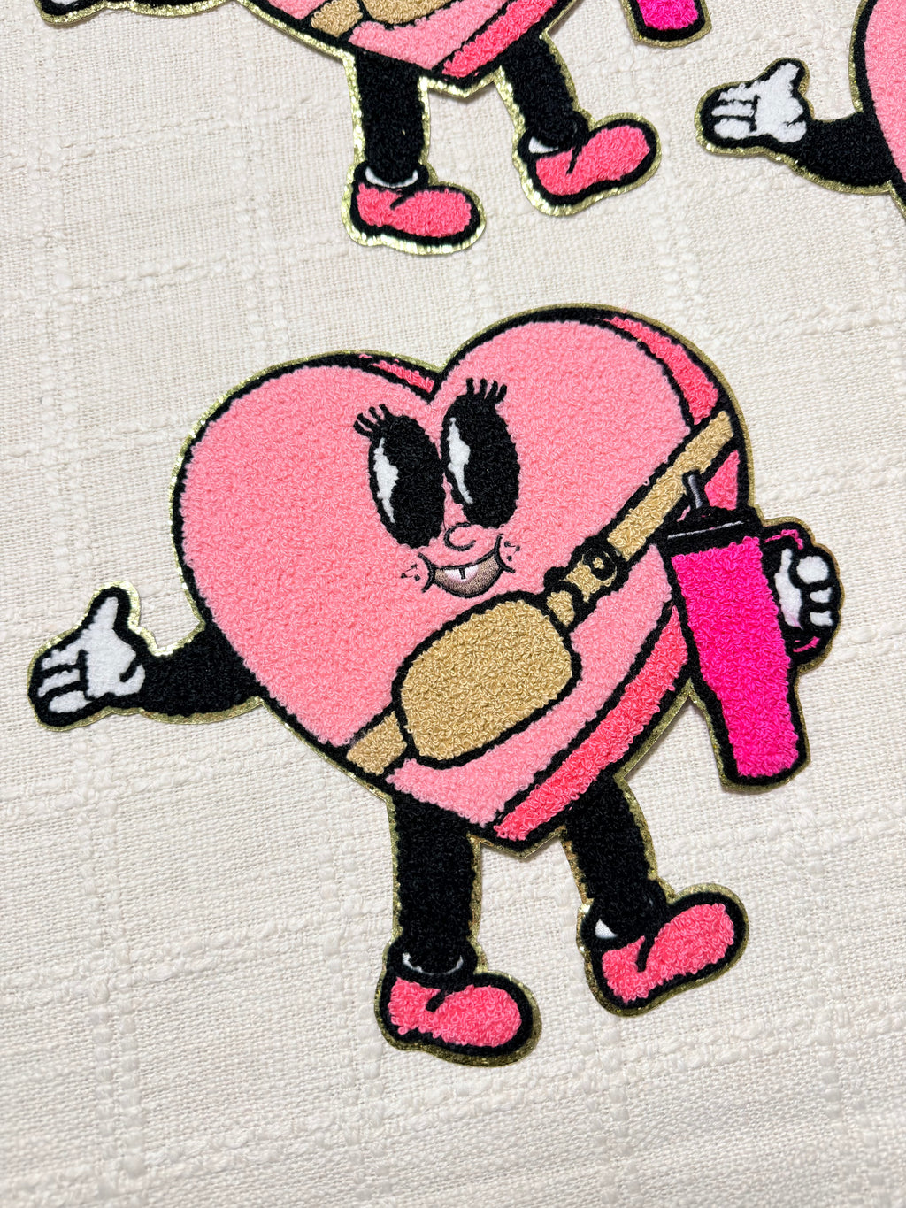 Mscot Iron on Patches